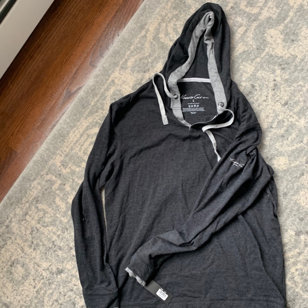 Kenneth cole light sleeve long sleeve shirt